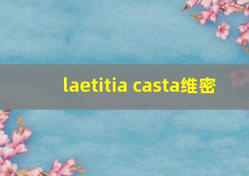 laetitia casta维密